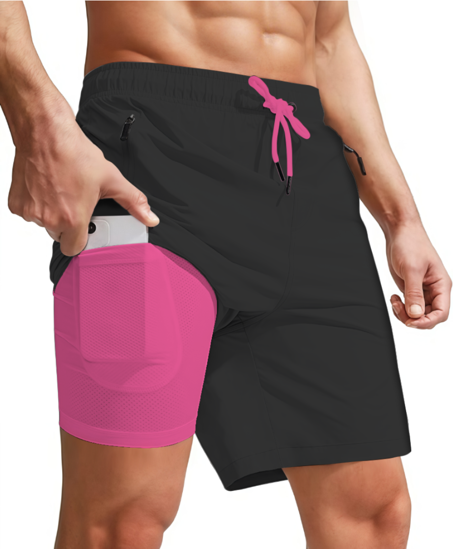 7 Inch Men Swim Trunks