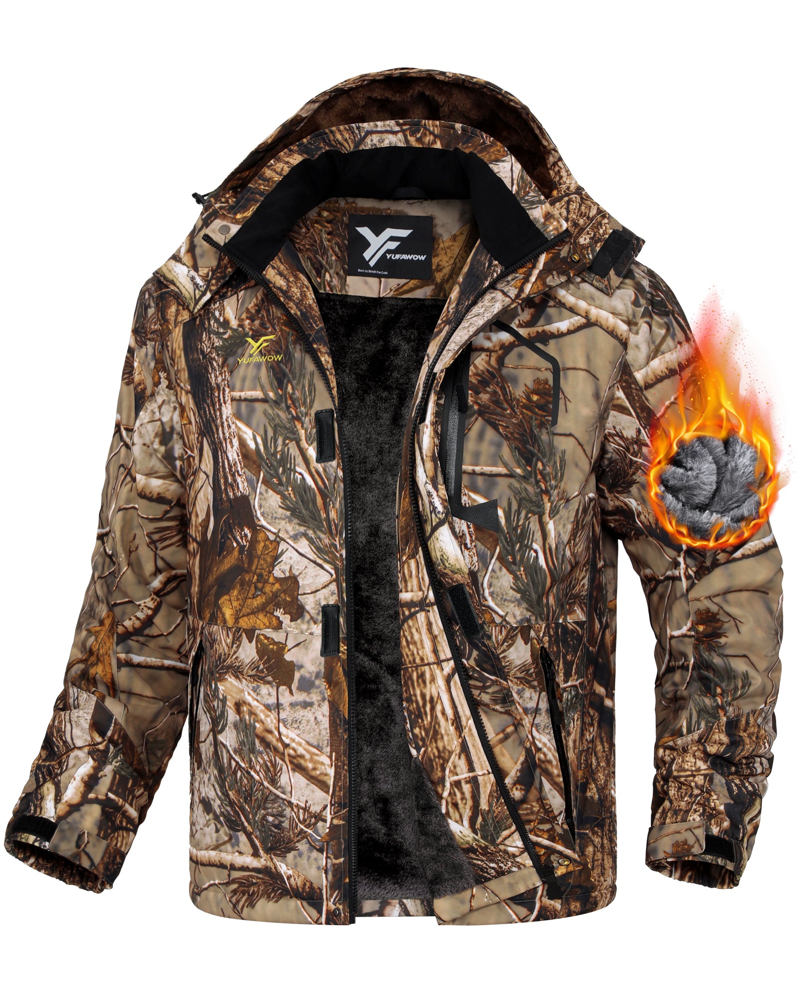 Men Winter Jackets(Camo Hunting)